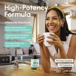 ForestLeaf Vegan Vitamin B2 Riboflavin 400mg Capsules