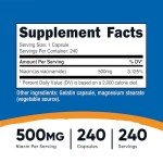 Nutricost Niacinamide 500mg - Vegan Capsules