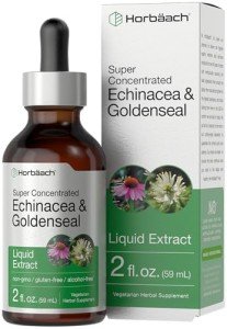 Horbäach Echinacea Goldenseal Alcohol-Free Extract Drops