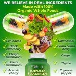 Echinacea Goldenseal Vegan Immune Support Capsules