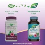 Echinacea Goldenseal Immune Support Capsules, Vegan