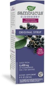 Elderberry Syrup for Immune Support, Berry Flavor