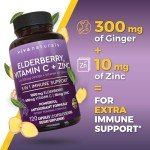 Viva Naturals Vegan Elderberry Immunity Support Capsules