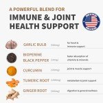 Turmeric & Garlic Joint Support Capsules (120 ct)