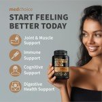 Turmeric & Garlic Joint Support Capsules (120 ct)