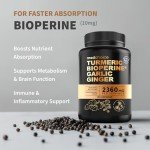 Turmeric & Garlic Joint Support Capsules (120 ct)