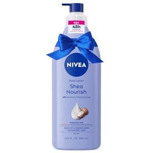 NIVEA Shea Nourishing Vegan Body Lotion 16.9 Fl Oz