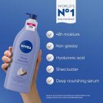 NIVEA Shea Nourishing Vegan Body Lotion 16.9 Fl Oz