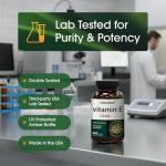 NatureBell Vegan Vitamin E Oil Softgels 300 Count