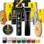 Vegan Men's Grooming Kit with Beard Trimmer Set