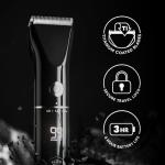 Vegan Men's Grooming Kit with Beard Trimmer Set