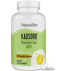 Vegan Potassium Citrate for Electrolyte Balance - 400 Caps