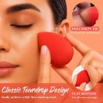 BEAKEY Vegan Makeup Sponge Set - 5 Pcs