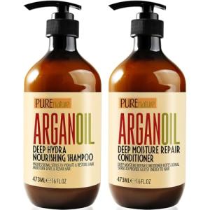 Sulfate-Free Argan Oil Shampoo & Conditioner Duo