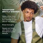 Mielle Organics Rosemary Mint Strengthening Shampoo, 12 oz