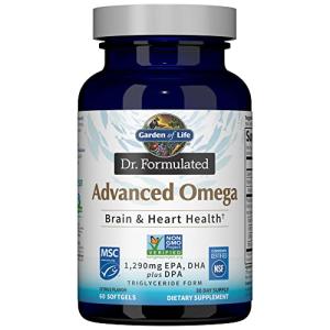 Garden of Life Omega 3 Fish Oil Softgels