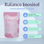 B-FIT B Inositol Balance Powder - Berry Flavor