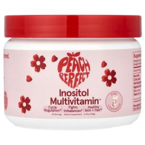 Peach Perfect Vegan Multivitamin Powder, Pink Lemonade