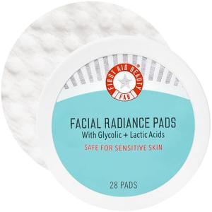 Facial Radiance Exfoliating Pads – Vegan AHA Care
