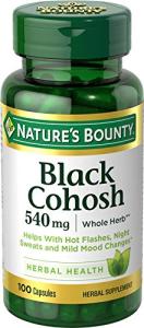 Black Cohosh Root Capsules for Menopause Support
