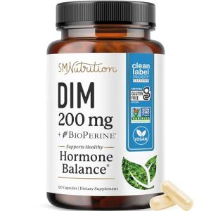 DIM Supplement 200 mg for Hormone Balance