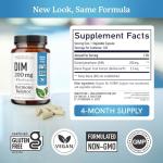 DIM Supplement 200 mg for Hormone Balance