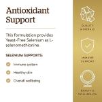 Selenium 200 mcg Tablets for Immune Support