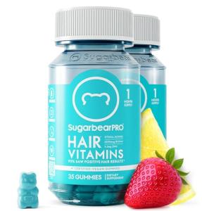 Extra Strength Vegan Hair Vitamin Gummies 2 Month Supply
