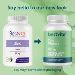 Vegan Zinc Chelate 50mg - 240 Capsules