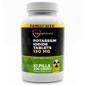 Potassium Iodide 130 mg Tablets - 300 Count