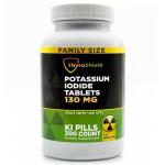 Potassium Iodide 130 mg Tablets - 300 Count