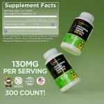 Potassium Iodide 130 mg Tablets - 300 Count