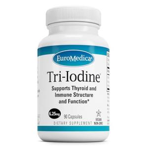 EuroMedica Tri-Iodine for Thyroid and Energy Support