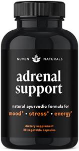 Nuven Naturals Vegan Adrenal Support Supplements