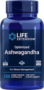 Optimized Ashwagandha Veg Capsules - Non-GMO, Gluten Free