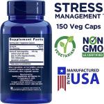 Optimized Ashwagandha Veg Capsules - Non-GMO, Gluten Free