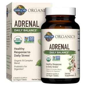 Garden of Life Vegan Adrenal Balance Supplements