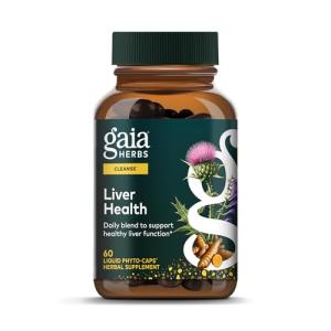 Gaia Herbs Vegan Liver Health Supplement Phyto-Caps