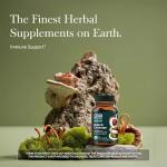 Gaia Herbs Reishi & Cordyceps Immune Support Capsules