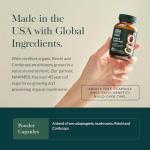 Gaia Herbs Reishi & Cordyceps Immune Support Capsules