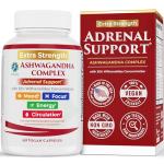 Vegan Adrenal Support Capsules with Ashwagandha