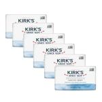 Kirk's Vegan Coconut Oil Castile Bar Soap, 6 Pack