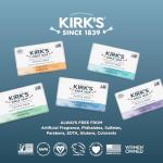 Kirk's Vegan Coconut Oil Castile Bar Soap, 6 Pack