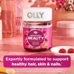 OLLY Undeniable Beauty Gummies for Hair, Skin, Nails