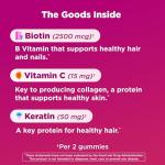 OLLY Undeniable Beauty Gummies for Hair, Skin, Nails