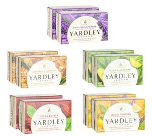 Yardley Vegan Soap Bars Bundle - 10 Pack