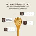 Lion's Mane Mushroom Capsules for Brain Health