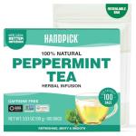 Peppermint Tea Bags - 100 Count, Vegan Friendly