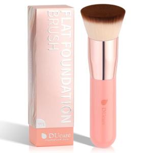 DUcare Pink Kabuki Brush for Liquid Makeup