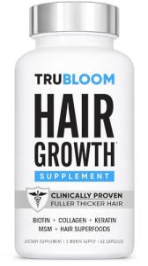 Tru Bloom Hair Growth Vitamins - 2 Month Supply